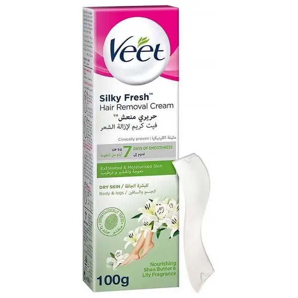 كريم مزيل الشعر لبشرة حريرية ومنتعسة 100مل