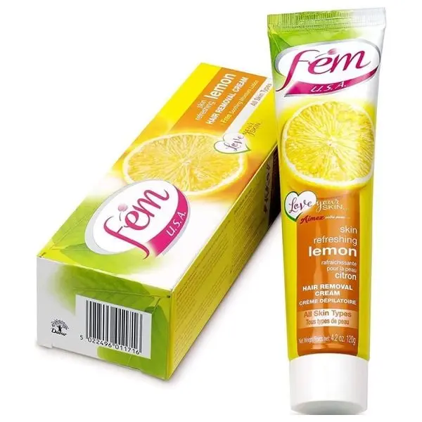 كريم مزيل للشعر بزهرة الليمون 120 غم